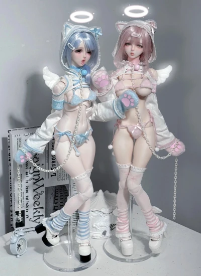 Laluna Doll BJD Clothing【Perfect Cat】Set for 1/4 MDD AP Large MSD Ball-jointed Doll