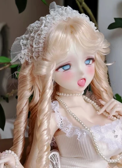 ドール用ヘッド 涩涩(se se)ヘッド 1/4サイズ 女の子用 球体関節人形用 BJD用 【森林大兔吱】