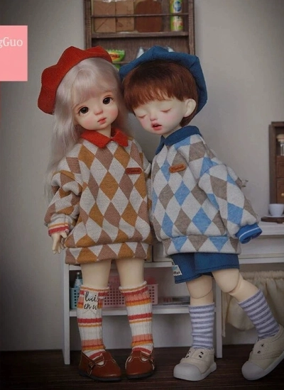 ドール用服 衣装セット 1/6サイズ 女の子用 男の子用 球体関節人形用 BJD用