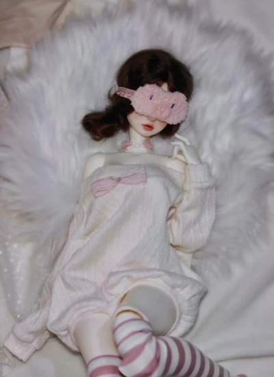 ドール用服  ホワイト 女の子用 SDサイズ人形用 BJD用