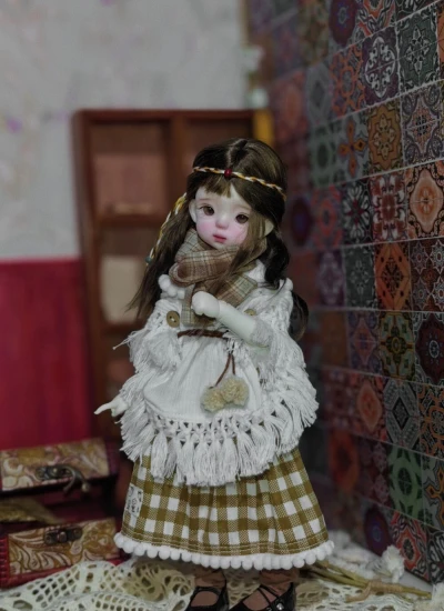 Orange's ball BJD Clothes Dress Set for 1/6 Size Ball Jointed Doll