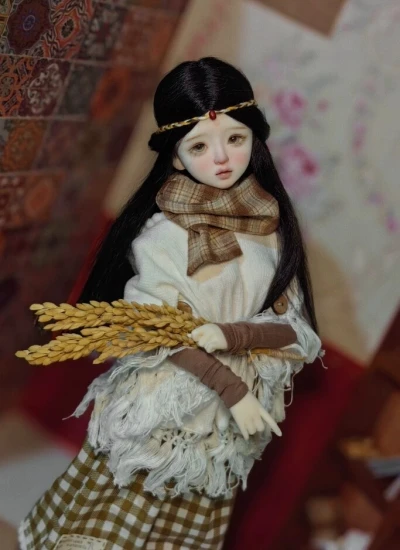 ドール用服  ホワイト 女の子用 MSDサイズ人形用 BJD用【纳兰歌】