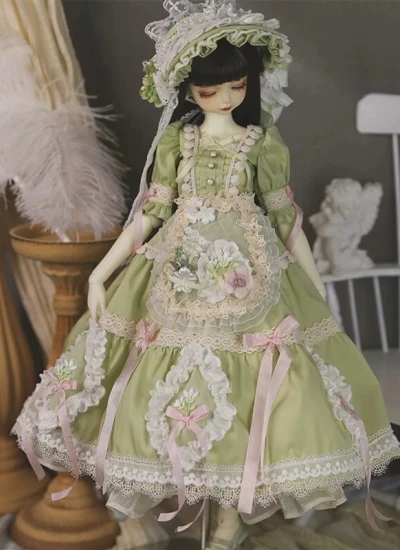 Broke Girls BJD Clothes Dress Set for 1/6 1/4 Size Ball Jointed Doll