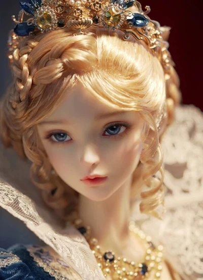 BJD Doll Kelly with Face-up Ball-jointed Doll