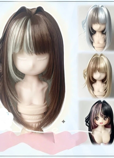 MQQ BJD Wig Long Style Hair for 1/4 1/3 Ball-jointed Doll