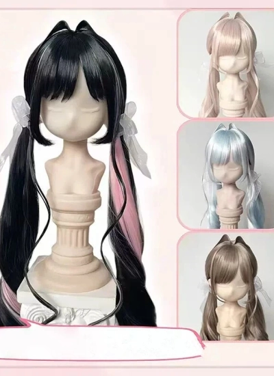 MQQ BJD Wig Long Style Hair for 1/4 1/3 Ball-jointed Doll