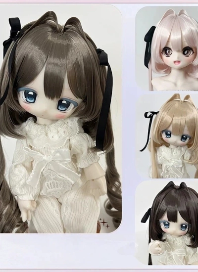 MQQ BJD Wig Long Style Hair for 1/4 1/3 Ball-jointed Doll