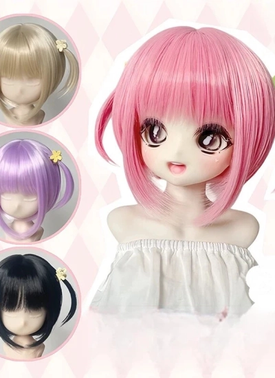 MQQ BJD Wig Short Style Hair for 1/4 1/3 Ball-jointed Doll