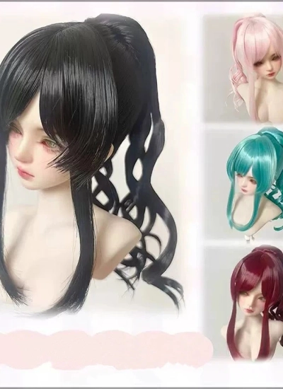 MQQ BJD Wig Long Style Hair for 1/4 1/3 Ball-jointed Doll
