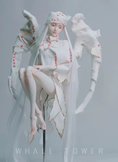 【期間限定】ドール本体【龍版/囚龍体】 Mina 無期契約 1/4女特体 球体関節人形用 BJD用