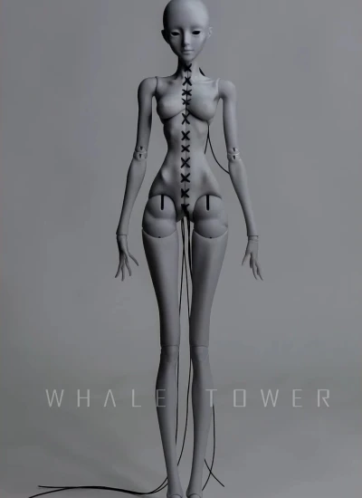 BJD Body H-Body 02 Ball Jointed Doll