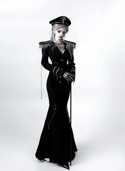 Lingmao Clothes Hai She Dress Set for 2d68M/hid girl/madou69 Ball-jointed Doll