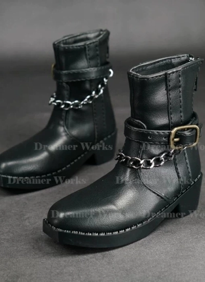BJD Shoes Black Boots for MSD/SD17/Uncle Ball-jointed Doll