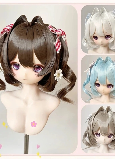 MQQ BJD Wig Short Style Hair for 1/4 1/3 Ball-jointed Doll
