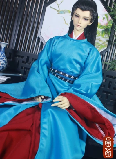 BJD Clothes Male Ancient (Changan 24ji -Xie Huaian) Suit for MSD/Normal70Size Ball-jointed Doll