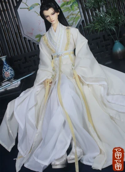 BJD Clothes Male Ancient (Fushanhai-Xiao Qiushui) Suit for MSD/Normal70/Loongsoul73 Size Ball-jointed Doll