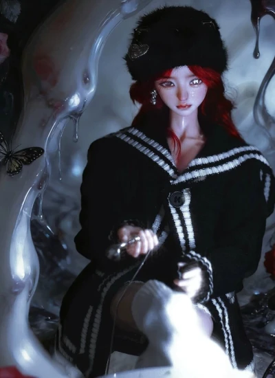 BJD Head Yun Chen Head for 1/4 Ball-jointed doll