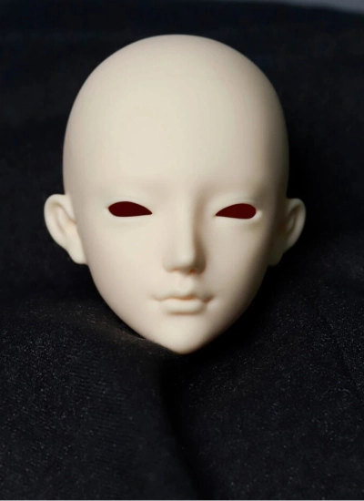 ドール用ヘッド 米娜 Mina 70cm級ボディ用 頭囲20.5cm 首周り9cm 女の子 球体関節人形 BJD