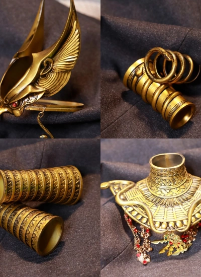 単品 ドール用 アクセサリー 冠/腕甲/脛甲/肩甲 70cm級 女の子用 球体関節人形 BJD