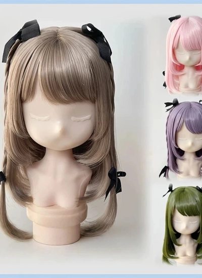 MQQ BJD Wig Style Hair for 1/4 1/3 Ball-jointed Doll