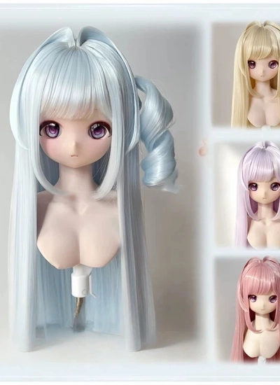 MQQ BJD Wig Style Hair for 1/4 1/3 Ball-jointed Doll