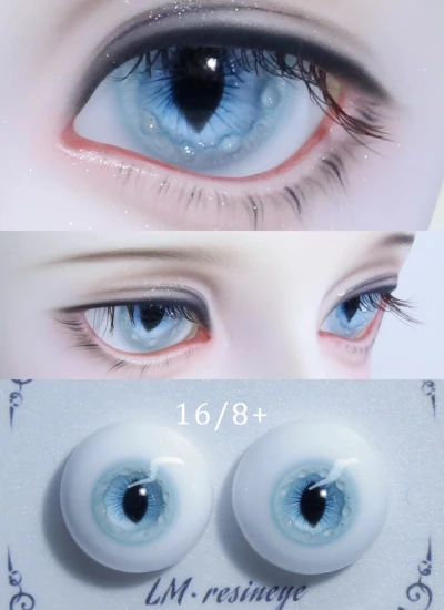 BJD Luming Resin Eyes 16/8mm Blue 04 Eyeballs for Ball-jointed doll