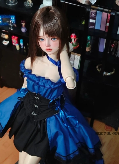 Cat Forgot Fish BJD Clothes Dress Set for 1/3 Size Ball-jointed Doll