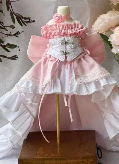 Cat Forgot Fish BJD Clothes Dress Set for 1/6 Size Ball-jointed Doll