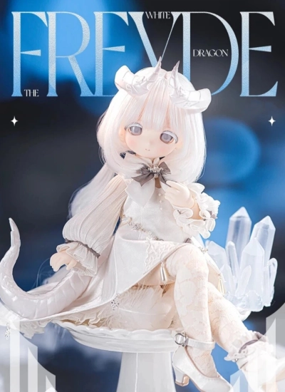 MJD The White Gragon - Freyde 27.5cm Angle YOSD Mechanical Joint doll