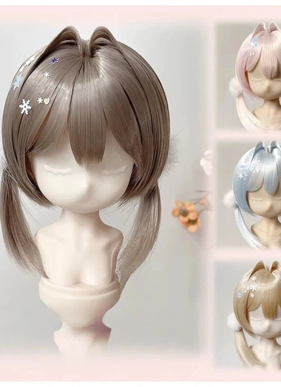 MQQ BJD Wig Style Hair for 1/4 1/3 Ball-jointed Doll