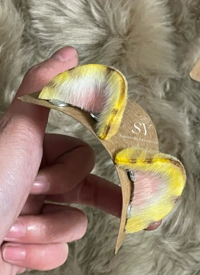 BJD Tiger-striped Cat Ears for YOSD/MSD/SD/OB Ball-jointed Doll