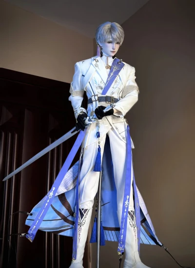 【期間限定】ドール用服 ホワイト ブラック 75cm/76cm/77cmサイズ BJD用 球体関節人形用