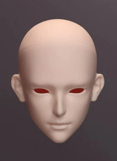 ドール用ヘッド【月眠&月眠SPヘッド】男の子用 75cm/77cmボディ用 球体関節人形用 BJD用