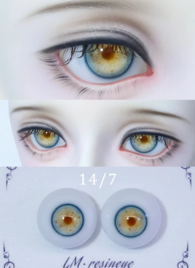 BJD Luming Resin Eyes 14/7mm 08 Eyeballs for Ball-jointed doll