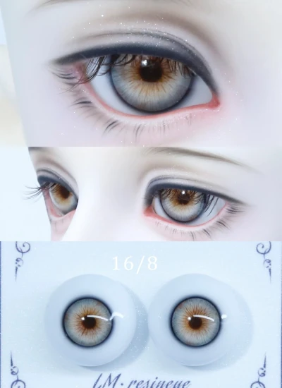 BJD Luming Resin Eyes 16/8mm 01 Eyeballs for Ball-jointed doll