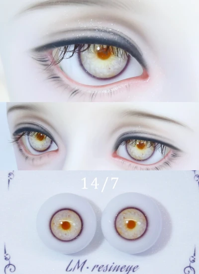 BJD Luming Resin Eyes 14/7mm 10 Eyeballs for Ball-jointed doll