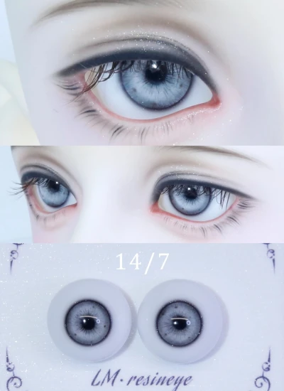 BJD Luming Resin Eyes 14/7mm 14 Eyeballs for Ball-jointed doll