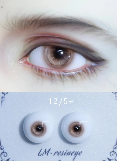BJD Luming Resin Eyes 12/5mm 12 Eyeballs for Ball-jointed doll