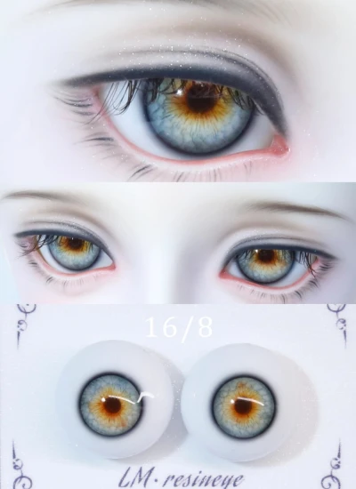 BJD Luming Resin Eyes 16/8mm 02 Eyeballs for Ball-jointed doll