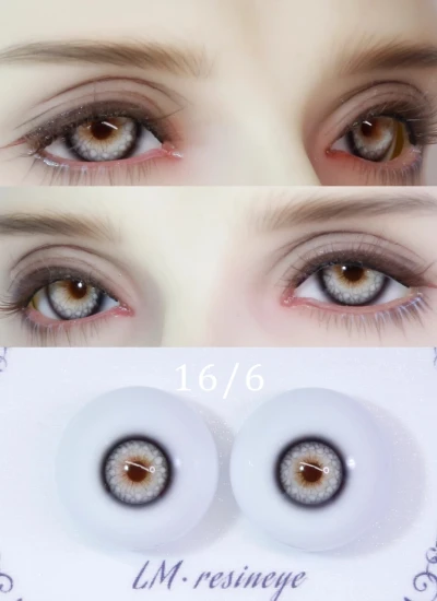 BJD Luming Resin Eyes 16/6mm 01 Eyeballs for Ball-jointed doll