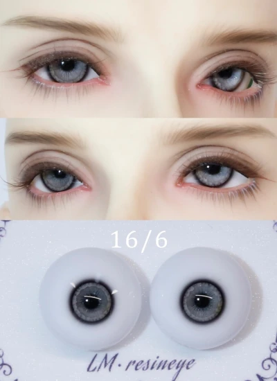 BJD Luming Resin Eyes 16/6mm 17 Eyeballs for Ball-jointed doll
