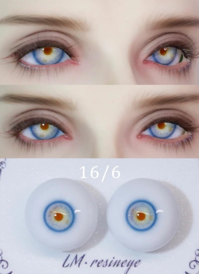 BJD Luming Resin Eyes 16/6mm 14 Eyeballs for Ball-jointed doll