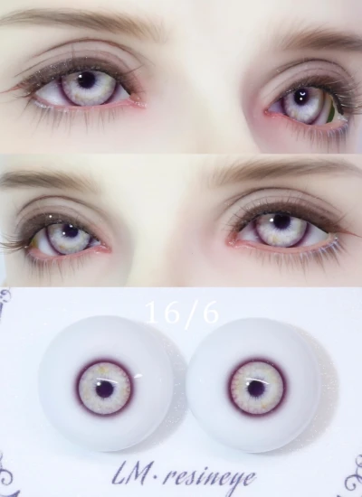 BJD Luming Resin Eyes 16/6mm 09 Eyeballs for Ball-jointed doll