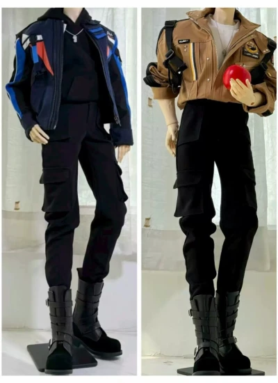 ChicMolly BJD Clothes Cargo Pants for 75cm 77cm Size Ball Jointed Doll