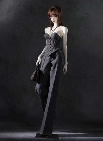 BJD Clothes Gray Suit Set 62cm 70cm Ball-jointed doll