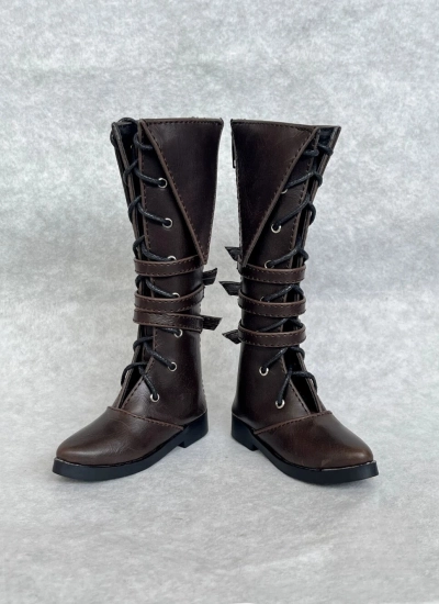 BJD Shoes Brown Boots for MSD/SD/normal70/ID75 Ball-jointed Doll