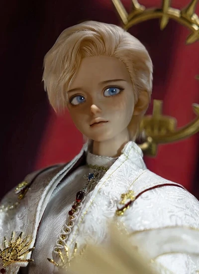 BJD Pope - Ore (Ao Lai) and Pastor - Garcia (Jia Xi Ya) Head for 1/4 Ball Jointed Doll