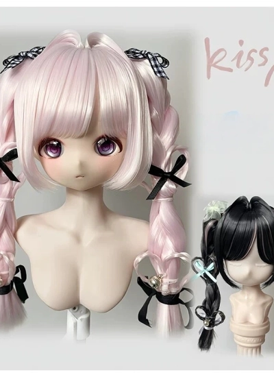 MQQ BJD Wig Style Hair for 1/4 1/3 Ball-jointed Doll