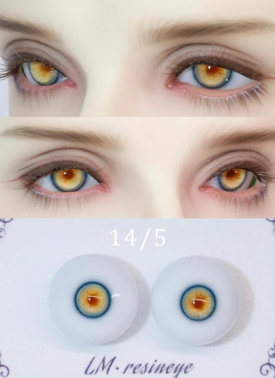 BJD Luming Resin Eyes 14/5mm 10 Eyeballs for Ball-jointed doll