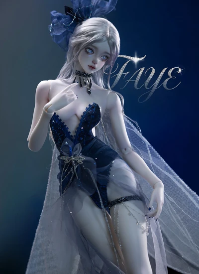 BJD Faye 62cm Girl Ball-jointed Doll